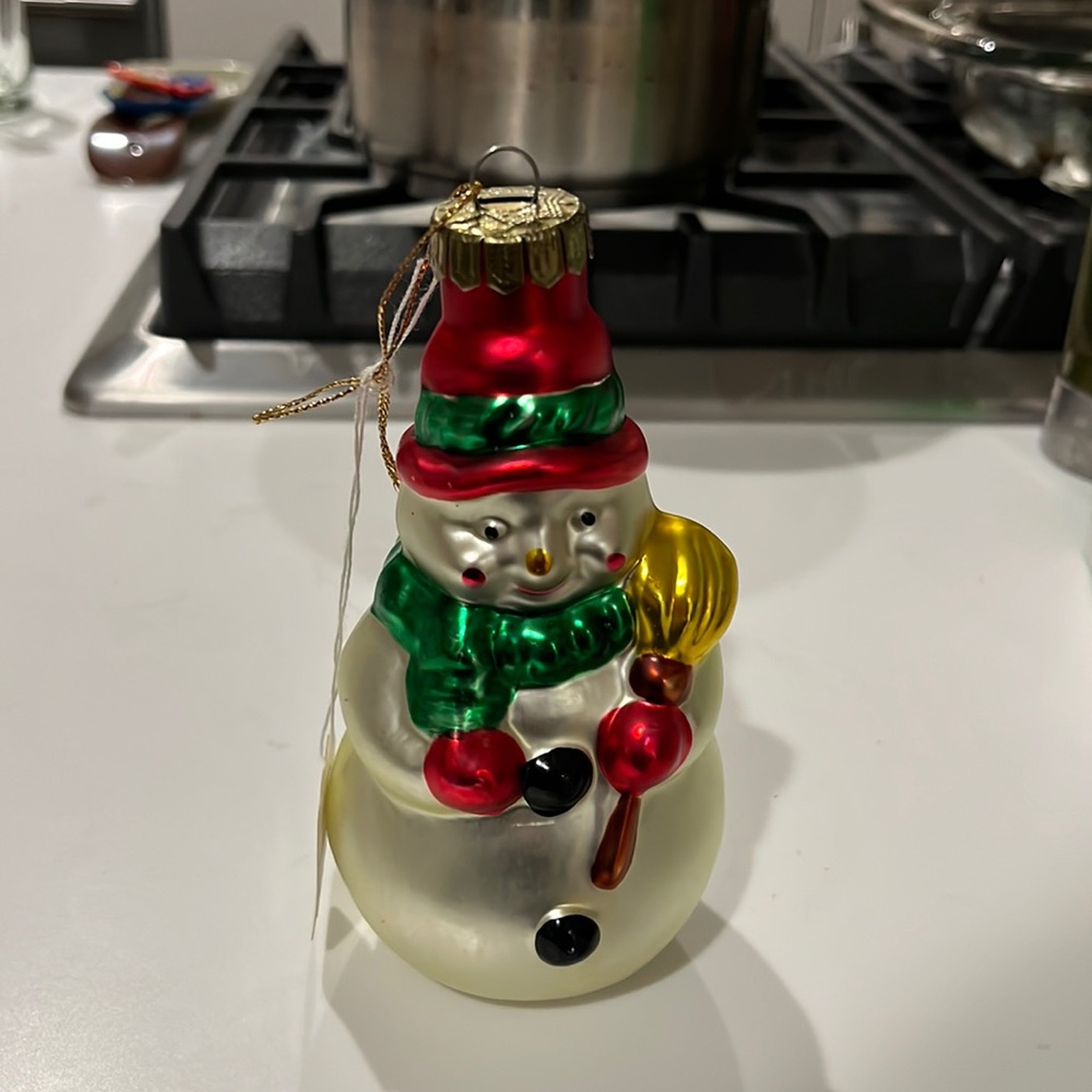 Snowman ornament